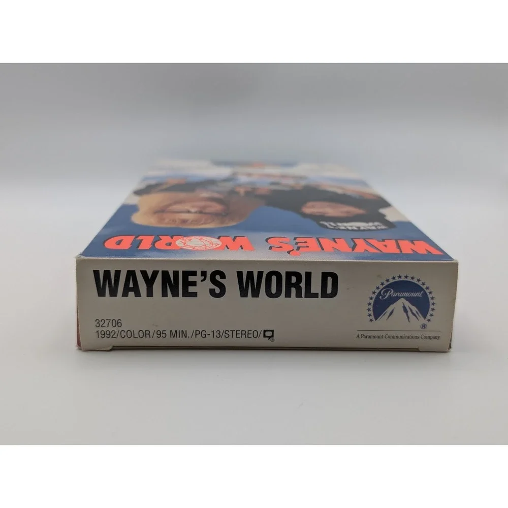 Wayne's World VHS 1992 Paramount Mike Myers Comedy - Tested for Playback - Picture 5 of 7